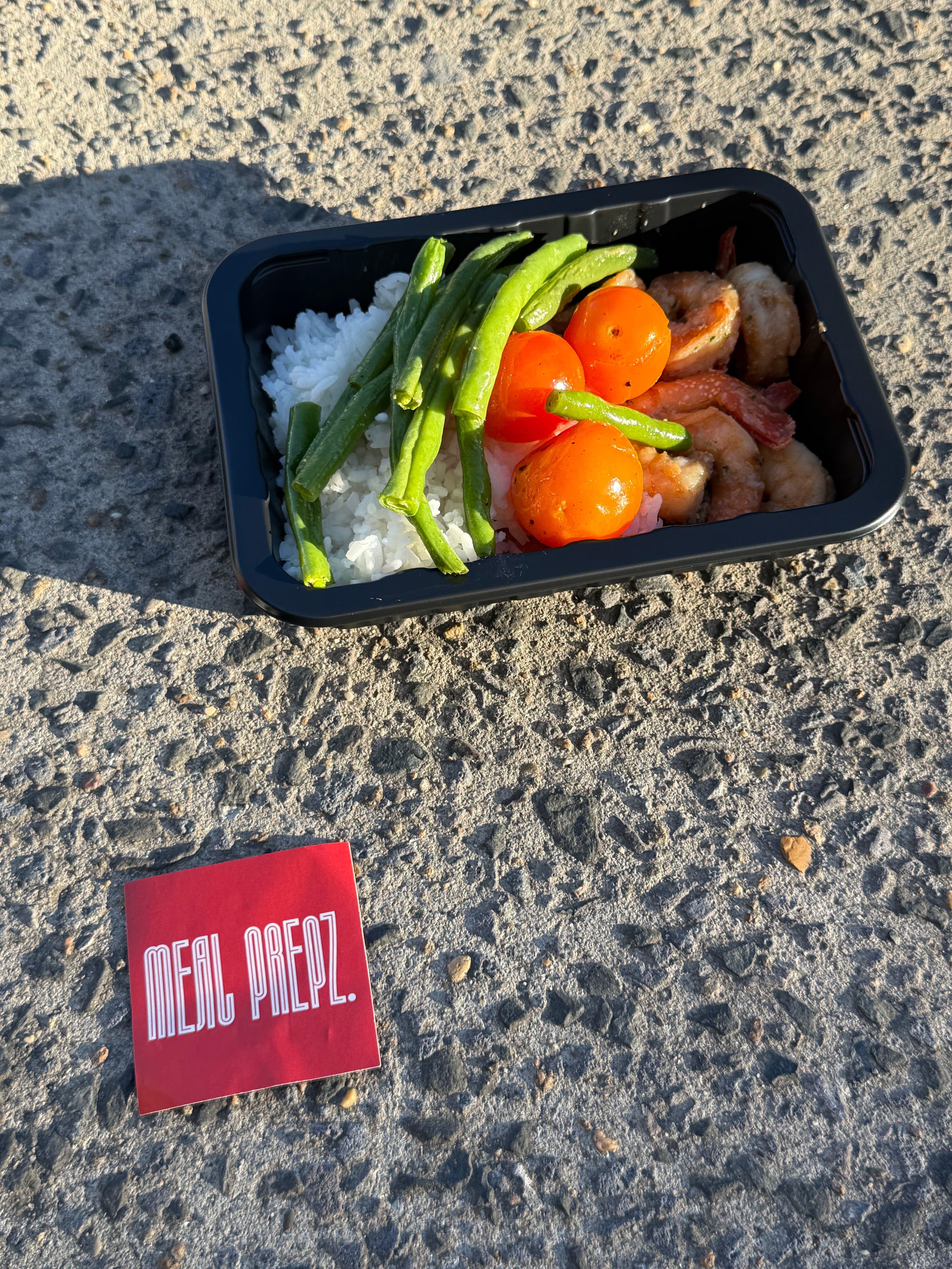 Garlic prawn bowl (+$3)