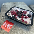 Chocolate Protein Oats + Greek Yogurt