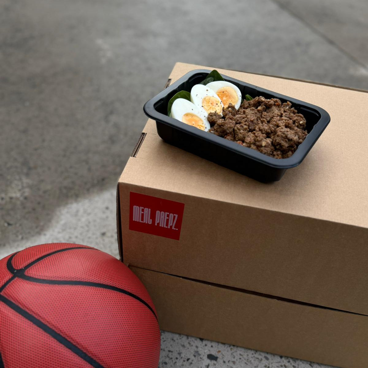 Taco Beef + Boiled Eggs (+$2)